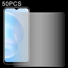 Per vivo Y52S / Y52S T1 / T1 5G 50 PCS 0.26mm 9h Film in vetro temperato 9h 2,5D