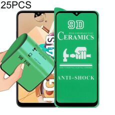 Per LG K41S 25 PCS 9D Full Screen full Colo Pellicola in ceramica