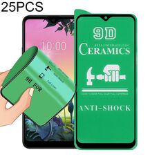 Per LG K50S 25 PCS 9D Full Screen full colla in ceramica