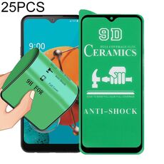 Per LG K51 25 PCS 9D Pellicola in ceramica a schermo intero