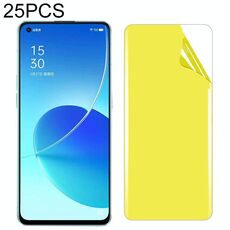Per OPPO RENO6 PRO 5G / RENO6 Pro + 5G 25 PCS Soft TPU Protezione frontale copertura completa