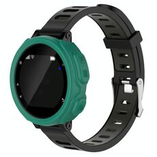 Custodia protettiva per orologio in silicone tinta unita per Garmin F235 / F750 (verde menta)