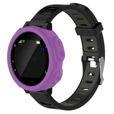 Custodia protettiva per orologio in silicone tinta unita per Garmin F235 / F750 (viola)
