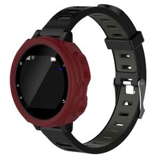 Custodia protettiva per orologio in silicone tinta unita per Garmin F235 / F750 (rosso)