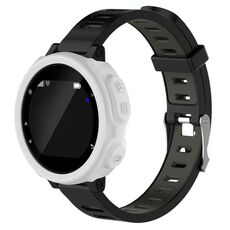 Custodia protettiva per orologio in silicone tinta unita per Garmin F235 / F750 (bianco)