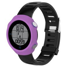 Custodia protettiva in silicone per smartwatch per Garmin Forerunner 610 (viola)