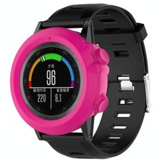 Custodia protettiva in silicone per smartwatch per Garmin Fenix ​​3 (rosa rossa)