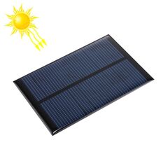 Cella modulo pannello solare batteria fai da te da 5 V 0,8 W 150 mAh, dimensioni: 101 x 69 mm
