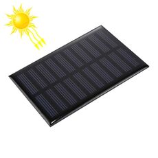 Cella modulo pannello solare batteria solare fai da te da 5 V 0,7 W 140 mAh, dimensioni: 95 x 64 mm