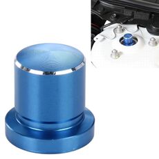 Tappo a vite per paraurti in metallo per auto (blu)