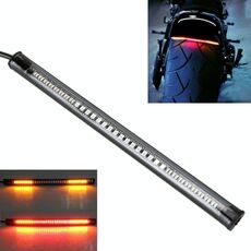 5W 12V 300LM Luce rossa + gialla 32 luci dei freni a LED per moto, lunghezza cavo: 50 cm