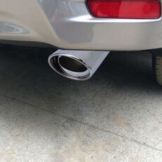 6046 Tubi di coda in acciaio inossidabile con modifica del silenziatore del tubo di scarico dell'automobile (diametro interno 61 mm)