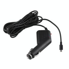 Adattatore universale per caricabatterie mini USB per auto DVR fotografica Ingresso navigazione GPS 10 V - 48 V Uscita 5 V 1,5 A, Lunghezza cavo: 3,5 m