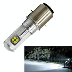 Fari per moto 750LM 6000K Bianco H6 / BA20D 40W Lampadine 8 LED, DC 12-24V