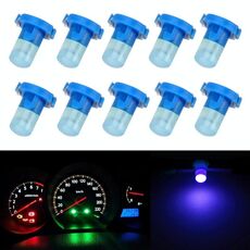 10 pezzi 2W T3 T3 Wedge Strument Pongel LED LED Caster Clustro Indicatore Bulbo della lampada (luce blu)