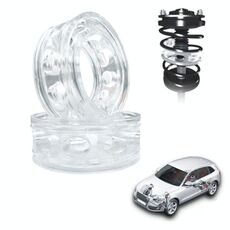2 PCS Car Auto C Tipo Ammortizzatore Ammortizzatore a molla Paraurti Power Cushion Buffer, Distanza tra le molle: 27 mm, Altezza colloide: 50 mm