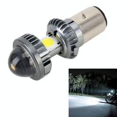 BA20D DC9-18V / 4.7W (H) 2.2W (L) / 6000K / 500LM Faro LED per moto con perline lampada COB