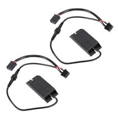 2 PCS H7 DC12V 50W 6 Ohm Fendinebbia Split Decoder a doppia resistenza