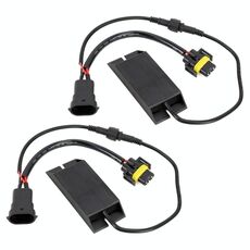2 PCS H11 DC12V 50W 6 Ohm Fendinebbia Split Decoder a doppia resistenza