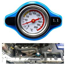 Accessorio coperchio radiatore serbatoio acqua auto 1.1bar