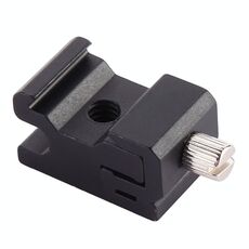Testa della lampada a scarpa fredda con staffa universale per flash in metallo