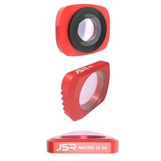 JSR 3 in 1 CR Obiettivo super grandangolare Obiettivo macro 12,5X + Set di filtri per obiettivo CPL per DJI OSMO Pocket