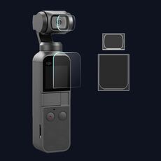 Sunnylife 4 Pz Lens Film Screen Film in fibra di vetro per DJI Osmo Pocket Gimbal