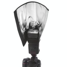 Riflettore universale pieghevole per luce flash