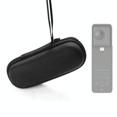 Custodia protettiva per fotocamera sportiva Smart VR360 da 2 pezzi per Insta360 Nano S, dimensioni: 14 cm x 6 cm x 5,5 cm (nero)