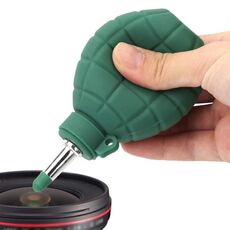 Sfera di pulizia per soffiatore di polvere in gomma granata per fotocamera con filtro per obiettivo, CD, computer, apparecchiature audiovisive, PDA, occhiali e LCD