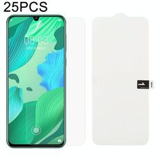 25 PCS Soft Hydrogel Film Full Cover Front Protector con cotone alcolico + Scratch Card per Huawei Nova 5
