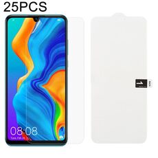25 PCS Soft Hydrogel Film Full Cover Protezione anteriore con cotone alcolico + Scratch Card per Huawei Nova 4e / P30 Lite