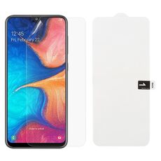 Pellicola morbida in idrogel con protezione frontale completa per Galaxy A20