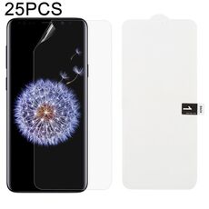 25 PCS Morbida pellicola in idrogel Protezione anteriore con copertura completa con cotone alcolico + Gratta e vinci per Galaxy S8 Plus
