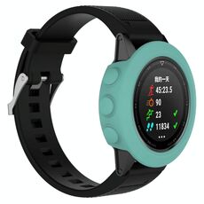 Cassa protettiva del silicone dell'orologio intelligente, host non incluso per Garmin Fenix ​​5 (Mint Green)
