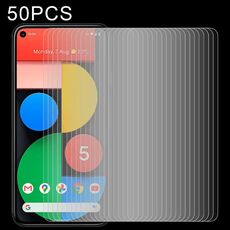 Per Google Pixel 5 50 PCS 0.26mm 9H 2.5D Pellicola in vetro temperato