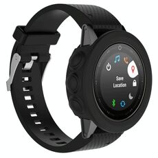 Per Garmin Fenix ​​5s Custodia protettiva in silicone a colori solido (nero)