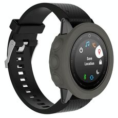 Per Garmin Fenix ​​5S Custodia protettiva in silicone in silicone (grigio)