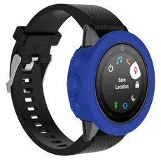 Per Garmin Fenix ​​5S Custodia protettiva in silicone a colori solido (blu)