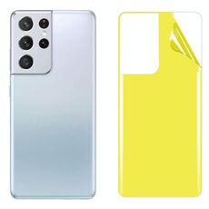 Per Samsung Galaxy S21 Ultra 5G Soft TPU Protezione per schermo posteriore a copertura totale