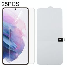 Per Samsung Galaxy S21 + 5G 25 PCS Full Screen Protector Pellicola idrogel anteriore antideflagrante