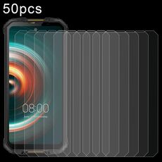 Per Oukitel WP10 50 PCS 0.26mm 9H Durezza superficiale 2.5D Pellicola a schermo intero in vetro temperato antideflagrante