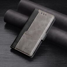 Per Samsung Galaxy S21 Ultra 5G Retro Texture Contrasto Colore Fibbia laterale Custodia in pelle a ribaltamento orizzontale con supporto, slot per schede e portafoglio (nero)