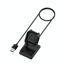 Per Xiaomi MI Watch Lite / Redmi orologio USB Portabagitore magnetico USB con funzione dati, lunghezza: 1m (nero)