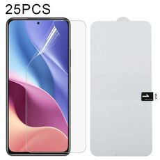 Per Xiaomi Redmi K40 Pro + 25 PCS Pellicola di idrogel a prova di esplosione a prova di protezione a schermo intero
