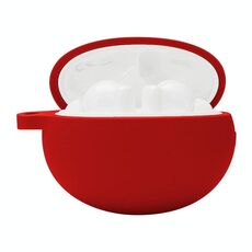 Per Huawei FreeBuds 4i Silicone wireless Bluetooth Auricolare Cassa protettiva Cassa di archiviazione (rossa)
