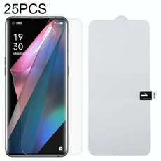 Per OPPO Trova X3 25 PCS Full Screen Screen Protector Explosion-Proof Hydrogel Film