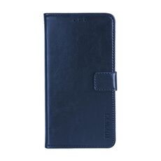 Per Vivo Iqoo Neo5 Idewei Crazy Horse Texture Custodia in cuoio orizzontale in pelle con supporto e carta Slot & Portafoglio (blu)