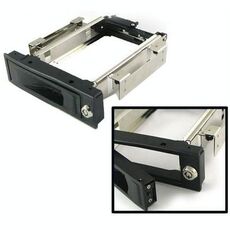 Rack mobile HDD-ROM per hard disk Serial II da 3,5 pollici (nero)