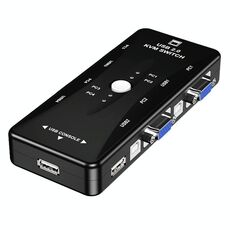 Switch KVM a 4 porte con USB